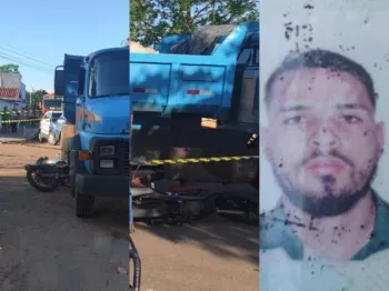 Jovem morre aps bater moto em caminho no interior de MT