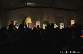 Projeto gratuito ensina a criar imagens luminosas com as prprias mos