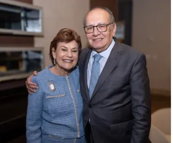 Ministro do STF, Gilmar Mendes, termina casamento e segue amigo da ex-esposa