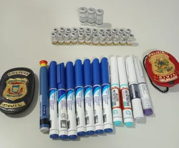 Pol�cia Civil e Vigil�ncia Sanit�ria apreendem medicamentos irregulares em cl�nica de Barra do Gar�as