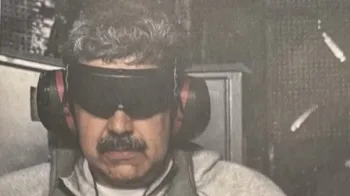 Trump divulga foto de Maduro vendado ap�s captura