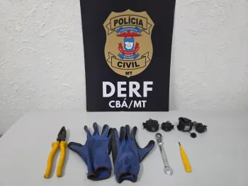 Pol�cia Civil prende duas pessoas por furto de energia em Cuiab�