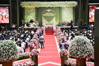 Casamento Aben�oado oficializa uni�o de casais em cerim�nia neste domingo (22)