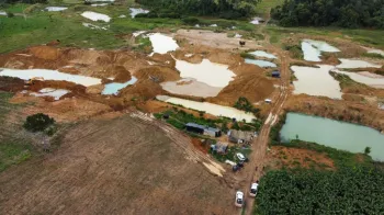 Batalh�o Ambiental da PM fecha garimpo irregular no interior de MT