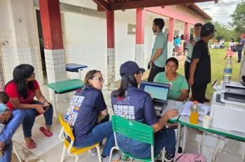 Politec participa de mutir�o ind�gena e emite 175 documentos em Campin�polis