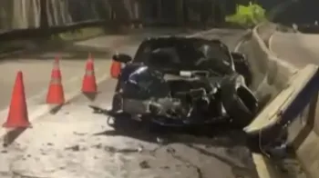 Motorista de Porsche invade a contram�o e causa acidente com 4 feridos na zona leste de SP