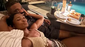 Erika Januza curte fim de semana rom�ntico com Arlindinho em hotel de luxo no Rio