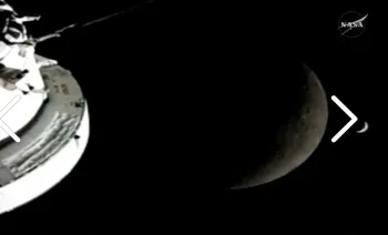 Imagens revelam momento em que astronautas batem recorde hist�rico