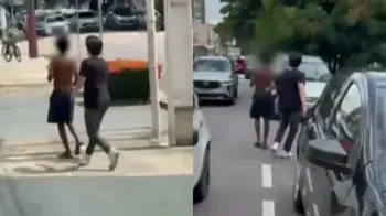 Estudantes de direito atacam homem em situa��o de rua com arma de choque