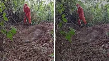 Pescador encontra corpo decaptado enquanto procurava minhocas em MT