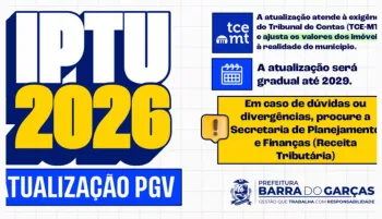 Por exig�ncia do TCE, Planta Gen�rica de Valores � atualizada em Barra do Gar�as