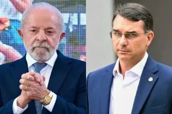 Levantamento aponta empate t�cnico entre Lula e Fl�vio Bolsonaro em 2026