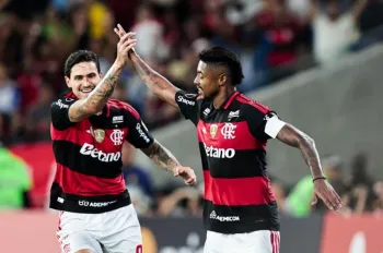 Flamengo vence o Cusco e confirma lideran�a do grupo na Libertadores