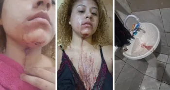 A estudante de Direito Thaina Alvares denunciou ter sido agredida e amea�ada por policiais militares durante uma abordagem dentro da pr�pria resid�ncia.