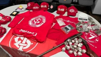 Torcedores do Internacional presos por ataque a gremista (Foto: Reprodu��o)