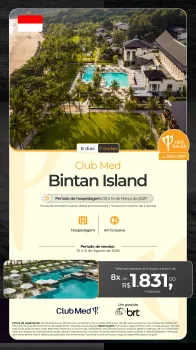 Imagem de divulga��o do Club Med Bali.