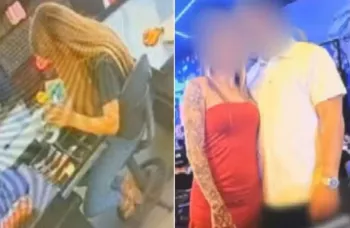 Funcion�ria suspeita de desviar R$ 500 mil (Foto: Reprodu��o/TV Anhanguera)
