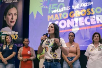Candidata a senadora reuniu cerca de 800 mulheres em Cuiab� e apresentou propostas