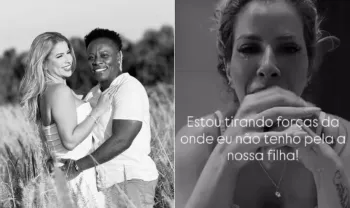 Cantora anuncia separa��o e ex-mulher posta v�deo chorando