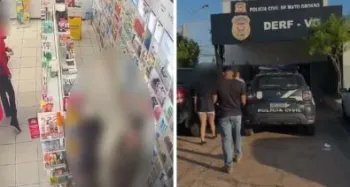 Imagem da ocorr�ncia de furto em V�rzea Grande