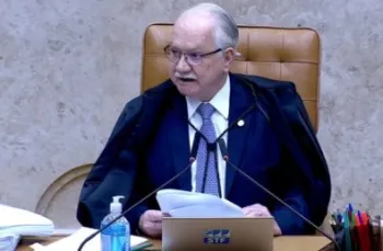 Fachin adia sess�o no STF (Foto: Reprodu��o)