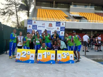 Equipe de S�o Bernardo do Campo em competi��es do Paresp