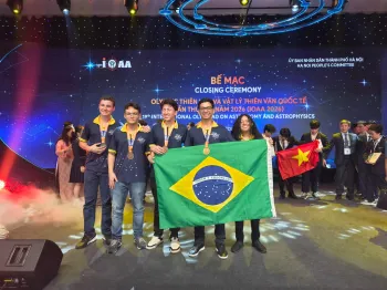 Brasil faz hist�ria na Olimp�ada Internacional de Astronomia