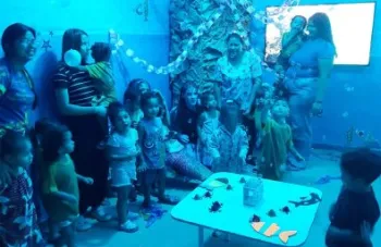 Alunos participam de atividades festivas no CMEI Manoel Ant�nio