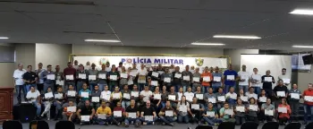 Policiais concluem disciplina sobre desenvolvimento pessoal