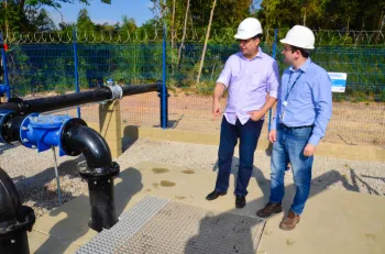 Esta��o Elevada de Esgoto do Tijucal vai beneficiar 25 mil pessoas