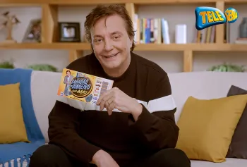 F�bio Jr. participa dos comerciais da Tele Sena