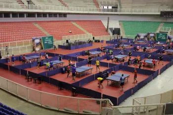 Ginsio Aecim Tocantins recebe Super Copa Brasil de Tnis de Mesa