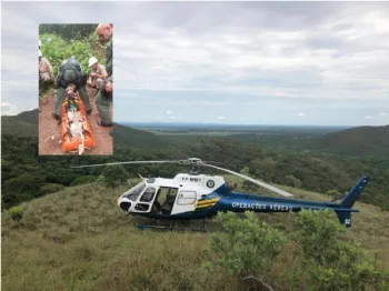 Resgate no Mirante em Chapada dos Guimar�es