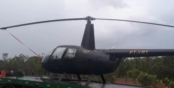 PM apreende helic�ptero