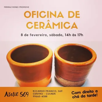 Oficina de Cer�mica - Ateli� 569 por Gilda Portella