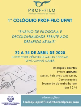 Col�quio PROF-FILO UFMT