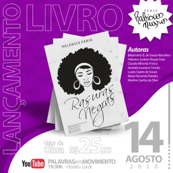 Lan�amento do Livro �Rasuras Negras�