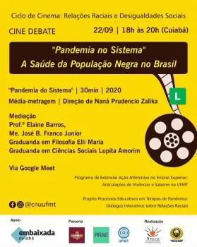 Ciclo de Cinema em Cena: Rela��es Raciais e Desigualdades Sociais