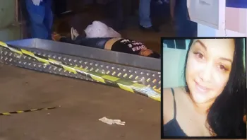 Feminic�dio com tiros � queima roupa no CPA IV