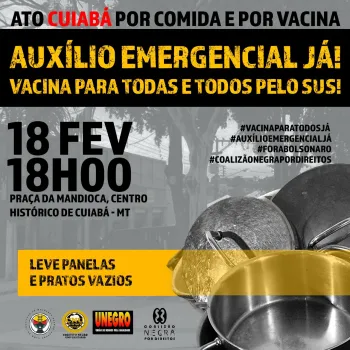 Coaliz�o Negra Por Direitos organiza ato nacional