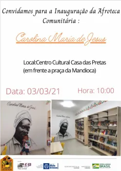 Inaugura��o da Afroteca  Centro Cultural Casa das Pretas