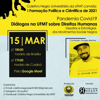 Primeira Forma��o CNU-UFMT 15 de mar�o