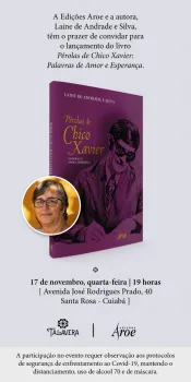 Laine de Andrade e Silva lan�a livro dia 17 de novembro