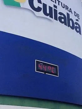 Instituto revisa temperatura e Cuiab chega a marca histrica de 44C na sombra