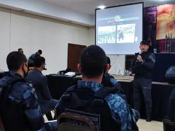 Palestrantes abordam procedimentos operacionais e patrulhamento t�tico em Semin�rio da Rotam