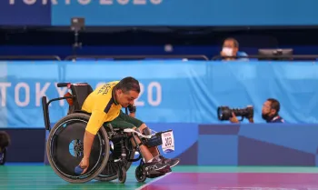 Paralimp�ada: Maciel Santos garante bronze na bocha