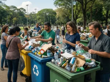 Reciclagem Imagem gerada por IA