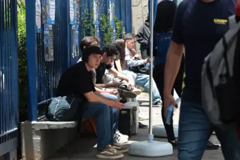 Estudantes no primeiro dia de provas do ENEM na UNIP Vergueiro, em S�o Paulo. Foto: Paulo Pinto/Ag�ncia Brasil