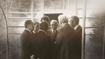 Em ordem: Fl�vio Marc�lio, Ulysses Guimar�es, Michel Temer e Rodrigo Maia. Foto: Arquivo Nacional e Rodolfo Stuckert, Cleia Viana e Arquivo/C�mara dos Deputados.