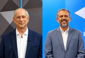 Ciro Gomes e Elmano de Freitas em foto de arquivo